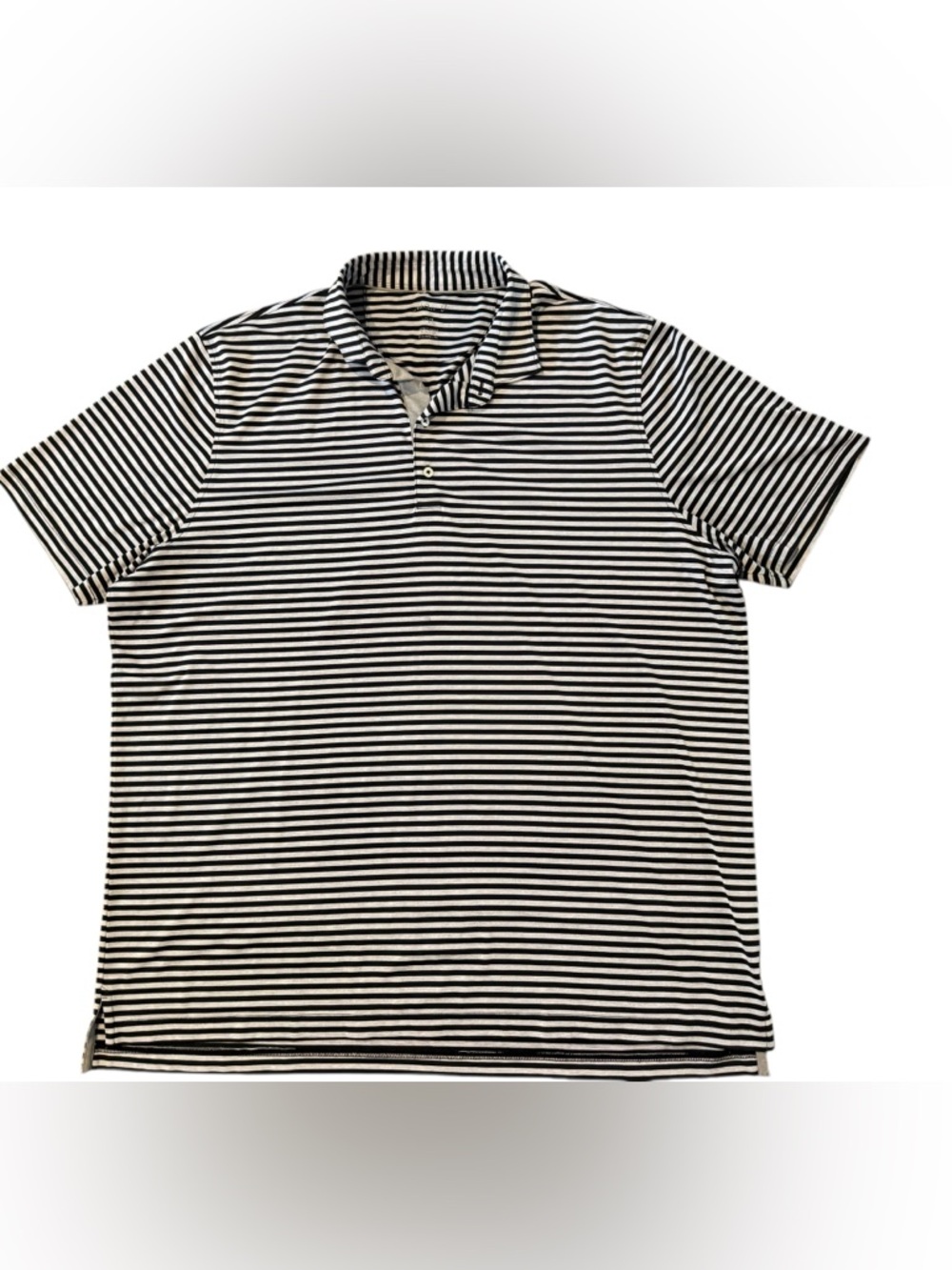 Johnnie-o Short Sleeve Striped Polo Shirt Size XXL